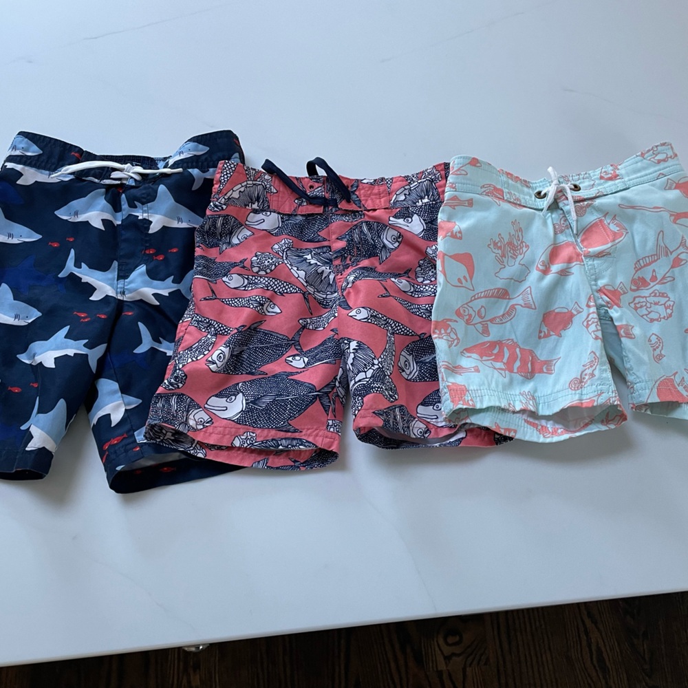 Bundle of 3T Boys swimsuits EUC